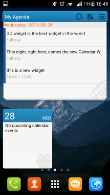 Capture d'écran de l'application GO Calendar+ - #3