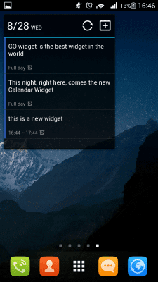 Capture d'écran de l'application GO Calendar+ - #6