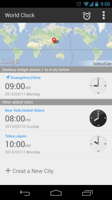 Capture d'écran de l'application GO Clock Widget - #2