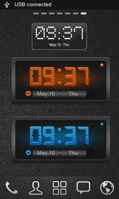 Capture d'écran de l'application GO Clock Widget - #5