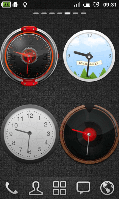 Capture d'écran de l'application GO Clock Widget - #6