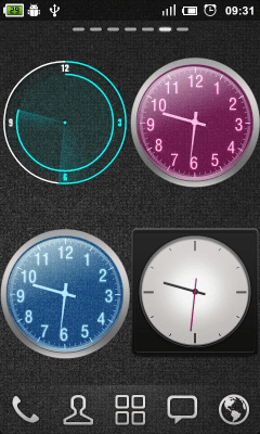 Capture d'écran de l'application GO Clock Widget - #7