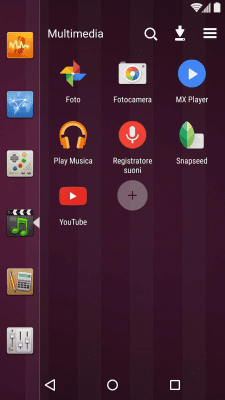 Capture d'écran de l'application SmartLauncher Ubuntu Style - #2