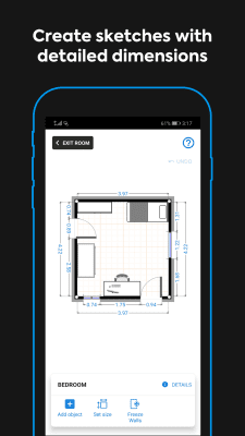 Capture d'écran de l'application magicplan – 2D/3D floor plans & AR mea\surement - #2