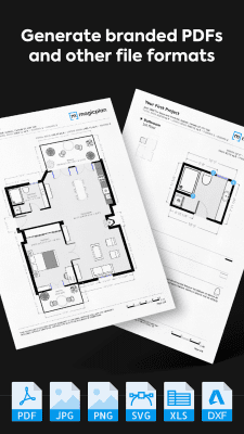 Capture d'écran de l'application magicplan – 2D/3D floor plans & AR mea\surement - #5