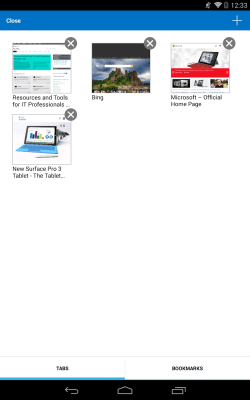 Capture d'écran de l'application Intune Managed Browser - #2