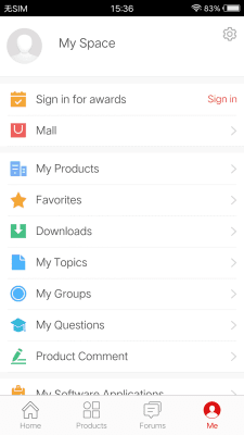 Capture d'écran de l'application Huawei Technical Support - #4