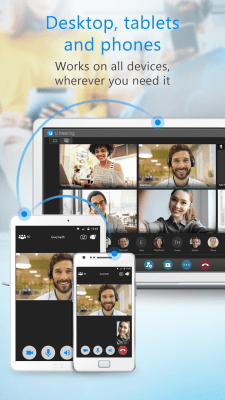 Capture d'écran de l'application U - Webinars, Meetings & Messenger - #4