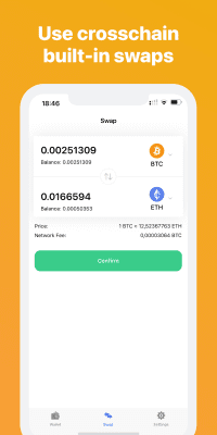 Capture d'écran de l'application Portefeuille Bitcoin - Acheter BTC - #2