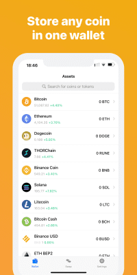 Capture d'écran de l'application Portefeuille Bitcoin - Acheter BTC - #4
