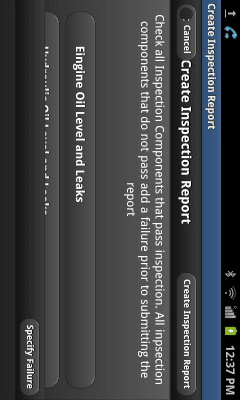 Capture d'écran de l'application Sybase Mobile Workflow - #6