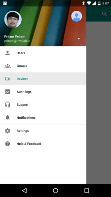 Capture d'écran de l'application Google Admin - #6
