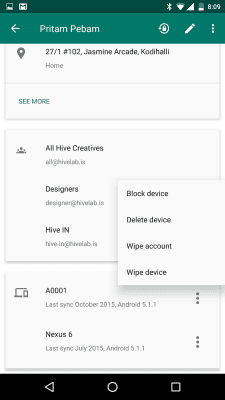 Capture d'écran de l'application Google Admin - #7