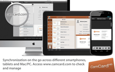 Capture d'écran de l'application CamCard HD Free-BizCard Reader - #4