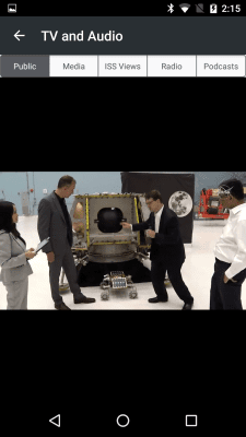 Capture d'écran de l'application NASA App - #3