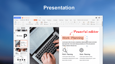 Capture d'écran de l'application WPS Office Free - #5