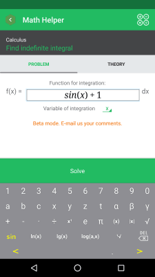 Capture d'écran de l'application Math Helper Lite - #2