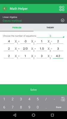 Capture d'écran de l'application Math Helper Lite - #4