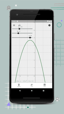Capture d'écran de l'application GeoGebra Graphing Calculator - #5