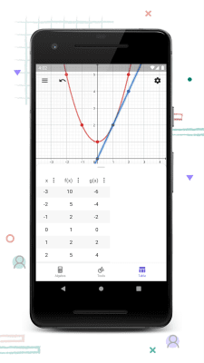 Capture d'écran de l'application GeoGebra Graphing Calculator - #6