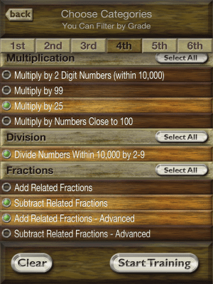 Capture d'écran de l'application Mathemagica Free - Kids Math - #3
