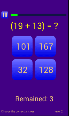 Capture d'écran de l'application Mathématiques - #1