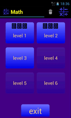 Capture d'écran de l'application Mathématiques - #3