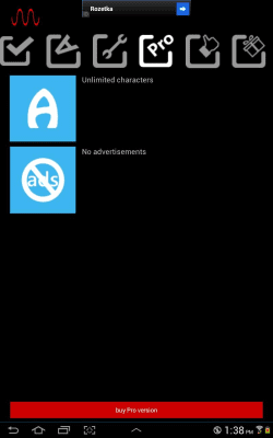 Capture d'écran de l'application Le code morse pour l'apprentissage - #8