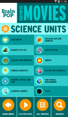Capture d'écran de l'application BrainPOP Featured Movie - #5