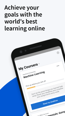 Capture d'écran de l'application Coursera - #1