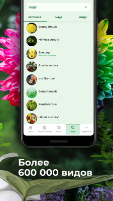 Capture d'écran de l'application PlantSnap - Identification des plantes, arbres et fleurs - #3