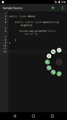 Capture d'écran de l'application Jedona - Compiler for Java - #3