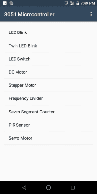 Capture d'écran de l'application 8051 Microcontroller Programming - #4