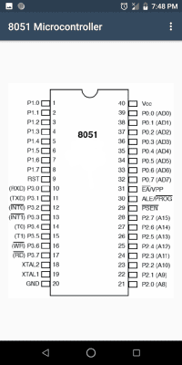 Capture d'écran de l'application 8051 Microcontroller Programming - #6