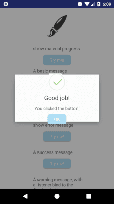 Capture d'écran de l'application Awesome Android - UI Libraries - #8