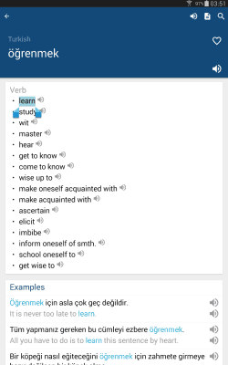 Capture d'écran de l'application Turkish English Dictionary - #6