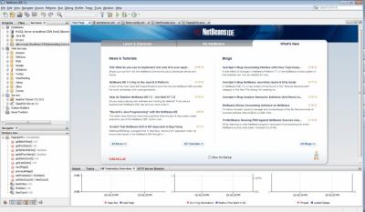 Capture d'écran de l'application NetBeans - #1