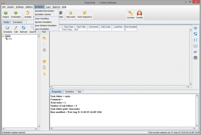Capture d'écran de l'application Automize - #3