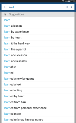 Capture d'écran de l'application English Dictionary - #6