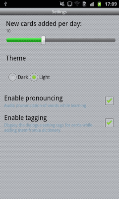 Capture d'écran de l'application Flash Card Quiz - #8