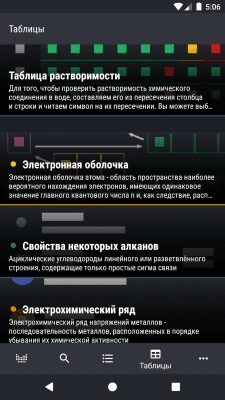 Capture d'écran de l'application Le tableau de Mendeleïev - Chimie - #8