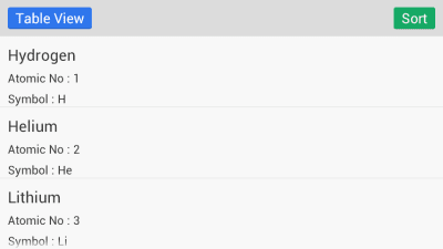 Capture d'écran de l'application Periodic Table - #4