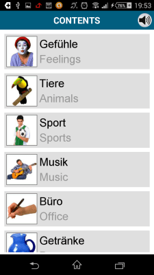 Capture d'écran de l'application Allemand 50 langues - #7