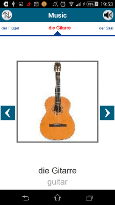 Capture d'écran de l'application Allemand 50 langues - #8