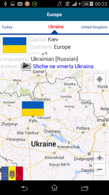Capture d'écran de l'application Ukrainien 50 langues - #8