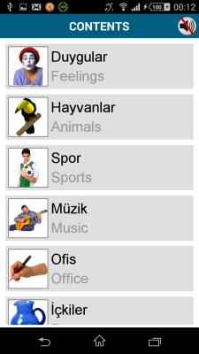 Capture d'écran de l'application Turc 50 langues - #6