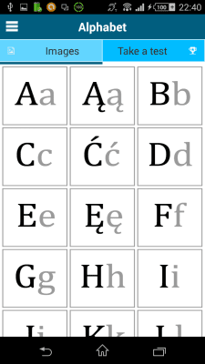 Capture d'écran de l'application Polonais 50 langues - #4