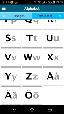 Capture d'écran de l'application Suédois 50 langues - #4