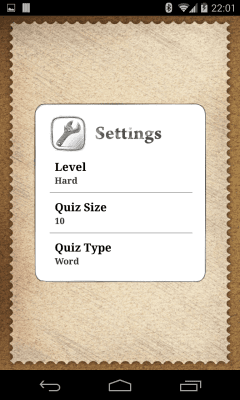 Capture d'écran de l'application Words, words, words! - #4