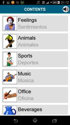 Capture d'écran de l'application Anglais 50 langues - #7